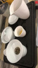京东京造 整套茶具 羊脂玉功夫茶具高端泡茶会客茶杯套装白瓷盖碗15件套装 实拍图