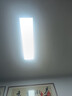简宜美 led吸顶灯长条形灯办公室书房超市商场教室展厅图书馆美发店前台 直角 120x30 白光 80W 实拍图