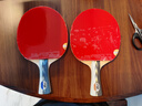 红双喜狂飚3乒乓球胶皮高粘反胶 弧圈快攻拉球强黏普狂飙3有机套胶 红色硬37柔厚2.15(反手) 实拍图