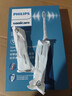 飞利浦（PHILIPS）【肖战推荐】电动牙刷钻石3系 生日礼物 情侣款送男生女友 微泡水流HX5181/02星云蓝 国家补贴 实拍图