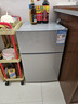 新飞冰箱小型租房用 一级能效冷 藏冷冻两用1-2人家用小冰箱 出租房双门电冰箱办公室两门 25年升级款 38A108 一级能效【经典款】银色 实拍图
