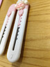 新品可爱卡通美工刀开箱快递刀迷你随身少女小刀学生桌面裁纸刀手账用裁纸刀文具拆快递开箱器 卡通美工刀 白粉双色【随机图案】2把 实拍图