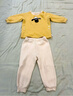 优衣库婴幼儿宝宝UT Clay Animation压线睡衣长袖起居套装478442 44 亮黄色 80 实拍图