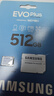 三星（SAMSUNG）512GB TF(MicroSD)存储卡 EVO白卡 适配大疆无人机运动相机Pocket3支持4K视频 读160MB/s写120MB/s 实拍图