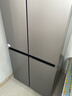 海尔（Haier）家宴539L十字门冰箱黑金净化一级能效风冷无霜大容量灰色BCD-539WGHTDEDH9U1国家补贴 实拍图