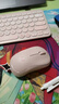 罗技（Logitech）M221轻音鼠标 无线鼠标 办公鼠标 对称鼠标 带无线微型接收器 茱萸粉 实拍图