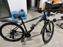 喜德盛山地自行车黑客500 X6铝合金车架27.5大轮径 油压碟刹24速变速 25款深灰/白17(适合身高170-185cm） 实拍图