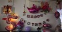 多美忆生日场景布置女孩数字生日气球道具氛围布置儿童派对装饰粉色5 实拍图