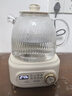 九阳（Joyoung）净萃全玻璃0胶水养生壶  办公室多功能煮茶器花茶壶 烧水壶恒温电热水壶 24h预约保温 1L WY107 实拍图