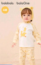 巴拉巴拉balaOne婴儿套装男女童长袖睡衣2025秋冬保暖可爱萌208425134201 实拍图