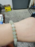 净心石 【保价11.11】和田玉手串男女款浅青玉圆珠单圈玉手链单珠约8mm 实拍图