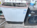 荣事达（Royalstar）洗衣机 12公斤双筒家用宿舍出租房双缸半自动双桶洗衣机大容量甩干机 以旧换新 RP12030J 实拍图