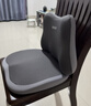 办公室坐垫护腰久坐不累靠背一体椅垫子凳子汽车腰靠座垫增高屁垫 【神秘黑】回弹乳胶 【坐靠呵护】坐垫+腰靠 实拍图