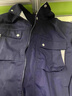 能盾冬季工作服棉衣男加厚棉袄劳保服汽修防寒棉服CJ-12冬 藏青色M衣+单裤套装可脱卸 2XL 实拍图