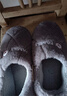 俞兆林棉拖鞋男女居家用室内简约保暖毛绒包跟防滑棉鞋 YI004 实拍图