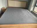 京东京造 悦柔防水床笠 A类隔尿加厚耐用磨毛床垫保护套 1.8米床 科技灰 实拍图