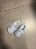 LATE TIME儿童棉拖鞋秋冬女童室内静音防水防滑棉拖鞋家居亲子宝宝鲨鱼棉鞋 雾霾蓝 内长18cm 【180】适合脚长约17cm 实拍图