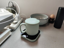 小熊（Bear）加热杯垫陶瓷杯套装恒温电热杯垫办公室家用热牛奶神器55度养生保温杯暖奶热奶器暖暖杯中秋节礼物 【重磅新品】DRBD-C40J6浅绿色 0.3L 实拍图