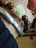 黑花梨名木手串男款手链女款佛珠手串文玩手串藏式桶珠饰品配饰 08mm+醒狮手串 实拍图