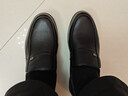奥康（Aokang）男鞋牛皮套脚圆头舒适商务休闲鞋 黑色40码 实拍图