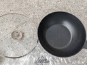 九阳（Joyoung）黑金麦饭石色不粘炒菜锅家用不粘炒锅燃气电磁炉通用 30cm 实拍图