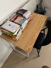 舒客艺家 电脑桌台式小户型小桌子家用学习桌写字办公书桌电竞长条桌子 木纹白架单桌80*50*74 加固电脑桌 实拍图