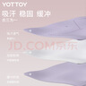 yottoy瑜伽垫专业天然橡胶防滑专用隔音减震加宽pu运动地垫子 烟雾灰 实拍图