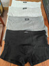 雅鹿4条装内裤男纯棉宽松大码平角短裤衩男生抗菌四角短裤头男式平角 4条装-纯棉5A级 4条 XL (建议100-120斤) 实拍图
