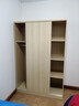 林氏家居成品衣柜卧室推拉门衣橱趟门小户型衣柜子储物柜橱柜收纳柜LS214 【原木色】1.2米衣柜 实拍图