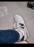 NEW BALANCE NB574官方休闲鞋女鞋复古舒适秋冬透气网鞋轻便百搭潮流运动鞋 米白色 WL574RCF 36.5 (脚长23cm)尺码详询客服 实拍图