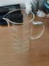 拜杰量杯 500ML高硼硅玻璃量杯厨房刻度杯食品级牛奶杯蛋液过滤量杯 实拍图