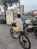 凤凰上海凤凰山地车自行车男士女式学生成人变速宽胎越野公路赛单车 【钢架/全套竞速轴承】条轮消白 26寸27速【建议身高158-188cm】 实拍图