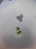 御邪黄金转运珠足金999路路通光面金珠手串串珠手链中秋节礼物 3毫米特供金珠 实拍图