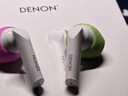 天龙（DENON） AH-C500W真无线蓝牙耳机 半入耳式 运动 蓝牙5.3 高音质通话耳麦 长续航 白色 实拍图