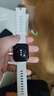 华为HUAWEI WATCH FIT 4 悦动白氟橡胶表带 华为运动智能手表超轻薄大屏潮流运动蓝牙通话睡眠监测fit4 实拍图