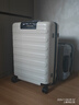 90分行李箱24英寸莱茵河经典款 拉杆箱大容量旅行箱密码箱百合白 实拍图