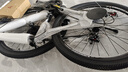 金武端自行车成人山地车公路赛车单车骑行变速超轻越野中学生初中青少年 顶配版-辐条轮-黑白色 26寸21速 实拍图