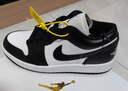 Jordan男女休闲鞋 新年礼物 AJ1熊猫 JORDAN 1运动鞋DC0774-101黑白38.5 实拍图