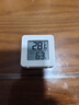 温湿度计婴儿房室内家用车内电子温湿度计迷你便携高精度传感器可壁挂 智能温湿度计-白色小巧*1 实拍图