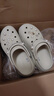 CROCS卡骆驰檀健次同款经典泡芙洞洞鞋轻便舒适男女同款花园鞋|207521 骨白色-2Y2(含智必星) 39 (240mm) 实拍图