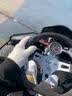 MOTOROID手套保暖女士防寒触屏冬季可爱学生针织毛线手套冬天户外防风防冻 【升级双层加厚】笑脸白色 （可触屏） 实拍图