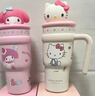 三丽鸥（SANRIO）凯蒂猫HelloKitty公仔冰霸保温杯316不锈钢带吸管女生日礼物700ml 实拍图