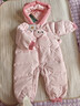 巴拉巴拉童装婴儿羽绒服连体衣2025宝宝冬装加厚哈衣爬服萌趣208425120214 实拍图