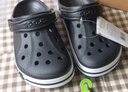 卡骆驰（CROCS）洞洞鞋贝雅男鞋女鞋轻便耐磨一脚蹬拖鞋休闲鞋|10126 黑色-001 44 (280mm) 实拍图