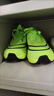 君安踏莎行阿尔法3代男童跑步鞋全掌碳板跑鞋男子竞速马拉松跑步运动鞋 阿尔法三代 荧光绿 超临界发泡+碳板+气垫 32 码 实拍图