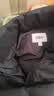 森马[轻松羽绒系列]三防羽绒服男冬季情侣纯色外套上衣 黑色（灰鸭绒） M 实拍图