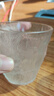 【京东物流】冰川纹玻璃杯时尚潮流ins风果汁杯酒杯水杯 冰川杯250ml6只 实拍图
