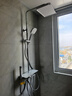 九牧（JOMOO）花洒淋浴套装琴键按摩喷枪除垢顶喷水愈精灵淋浴器36668-882/1B-1 实拍图