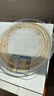 鲸万荟通用微波炉玻璃盘 微波炉转盘 玻璃托盘24.5cm厘米平底盘子 W815 实拍图
