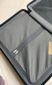 地平线8号（LEVEL8）行李箱密码拉杆箱男女托运大容量万向轮学生旅行者PC箱 24英寸黑 实拍图